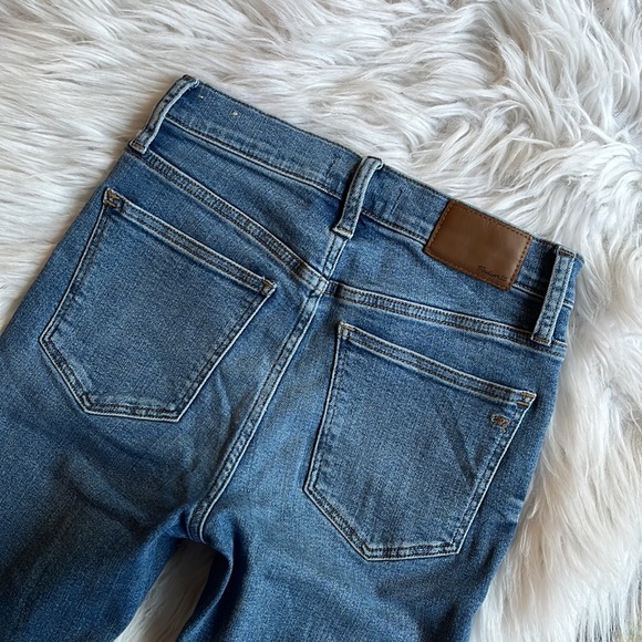 MADEWELL 9" Mid-Rise Skinny Crop Jeans: Button-Front TENCEL™ Denim Edition, 25 - Picture 5 of 10